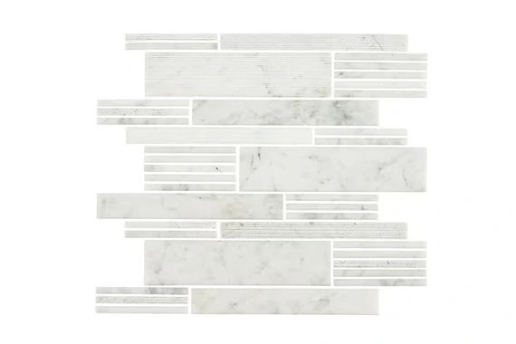 Carrara White Modern Linear Carrara White Modern Linear