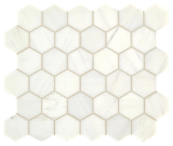 Contempo White Hexagon Contempo White Hexagon