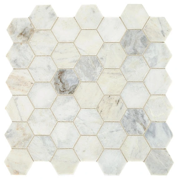 Daphne White Hexagon Daphne White Hexagon