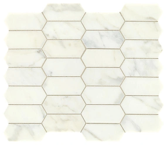 First Snow Elegance Elongated Hexagon First Snow Elegance Elongated Hexagon
