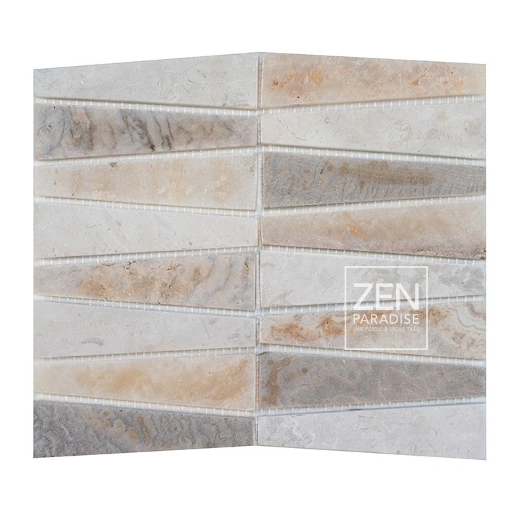 ZenParadise ZPTP-001 Trapezoid Mosaic Beach Mix ZenParadise ZPTP-001 Trapezoid Mosaic Beach Mix