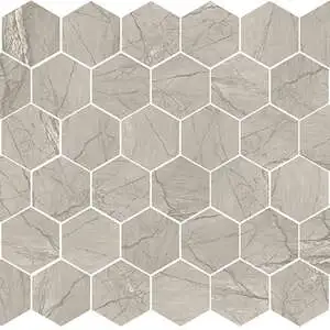 Taupe 2" Hexagon