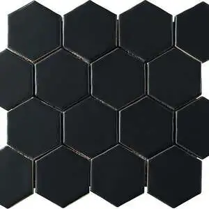 Matte Onyx Hexagon