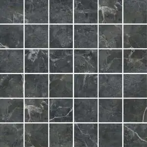 Black Shine 2X2 Mosaic Polished