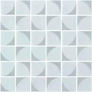 Memphis Grey 2X2 Mosiac