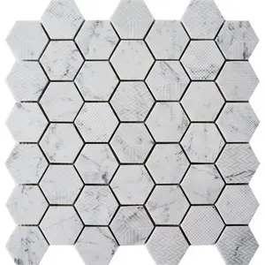 Carrara 2″ Hex Matte