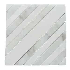 Thassos + Calacatta Polished