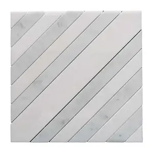 Thassos + Carrara Polished