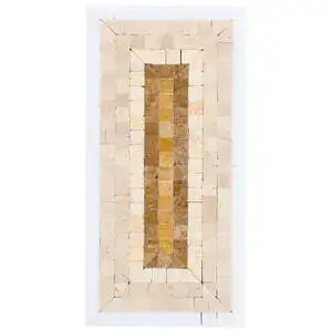Imogen Multi Color Mix 4x9 Rectangle Micro Mosaic Polished