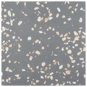 Italy Terrazzo Dolce Grande Gray 24x24 Honed Terrazzo Tile