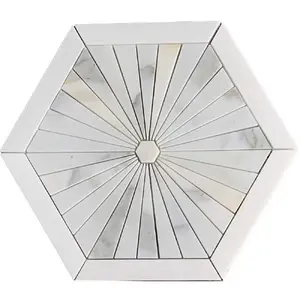 Calacatta Gold + Dolomite Honed