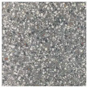 Kado Flakes Charcoal Gray Terrazzo Look Matte Porcelain