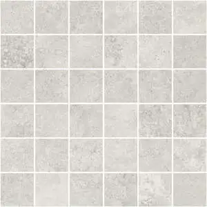 White 2X2 Mosaic Matte