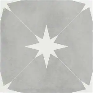 Levant Gris Gray 9x9 Matte Porcelain Tile