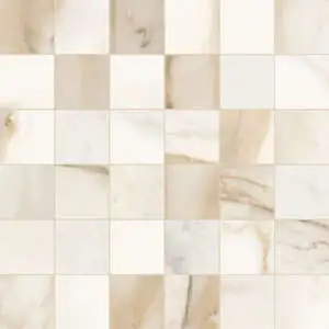 Gold 2X2 Mosaic Matte