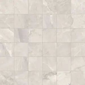 Silver 2X2 Mosaic Matte