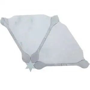 Statuario/Lt Grey Honed