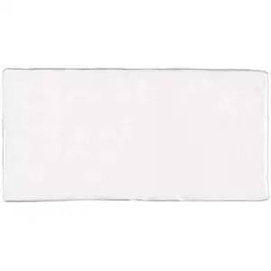 Malta White 4x8 Terracotta Look Polished Ceramic Tile
