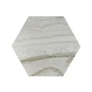 Ashen Silk Hexagon Matte