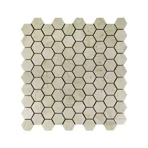 Misty Silk Hexagon Mosaic Matte