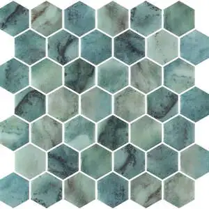 Jade Hex 2″ Glossy