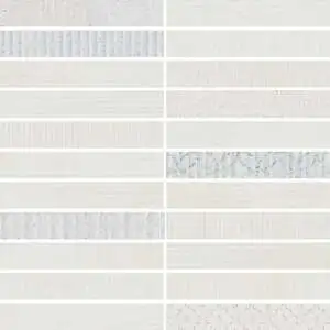 White 2X2 Stack Mosaic Matte