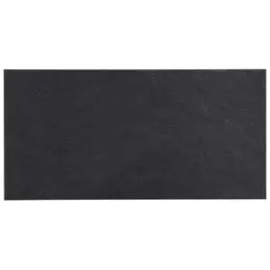 Motley Charcoal Black Limestone Look Matte Porcelain Tile