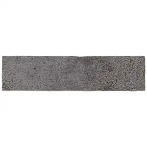 Oken Antracite Gray 3x12 Glossy Ceramic Tile