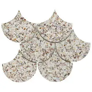 Pearl Terrazzo Cream Scale Polished Terrazzo