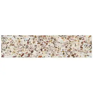 Pearl Terrazzo Polished Cream 3x12 Polished Terrazzo