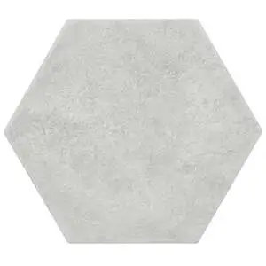 Pompeia Blanco White 8" Hexagon Matte Porcelain Tile