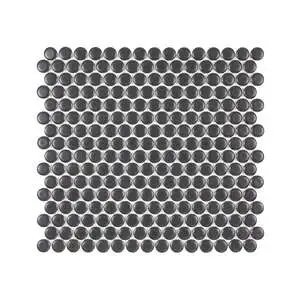 Black Matte 3/4 Inch Penny Round Porc Mos Login To See Prices