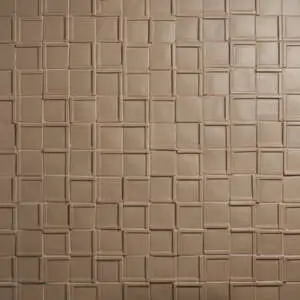 Saera Cross Taupe 4x4 Matte Ceramic