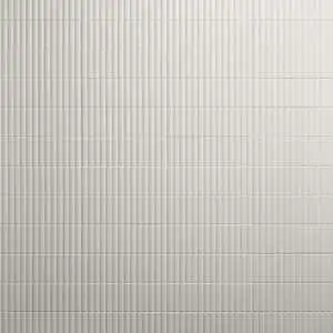 Saera Ribbed White 4x12 Matte Ceramic