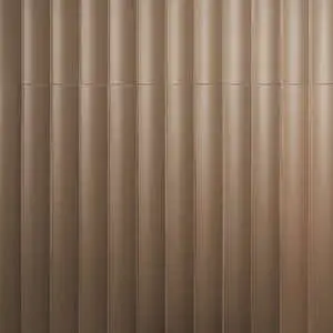 Saera Taupe Fluted Column 4x36 Tile Matte Ceramic