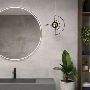 Smooth Cement White Matte