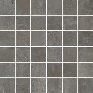 Smooth Cement Graphite Matte Mosaic