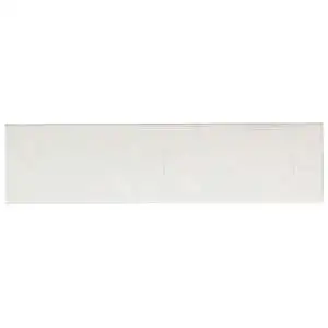 Speak Matter Plaster White 3x12 Matte Porcelain Tile