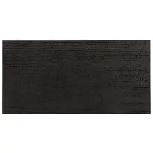 Speak Decoro Leather Black 12x24 Textured Matte Porcelain Tile