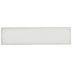 Stacy Garcia Artblock Bianco White 4x16 Matte Porcelain Tile