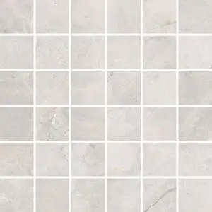 Woodland Marble White Matte Mosaic