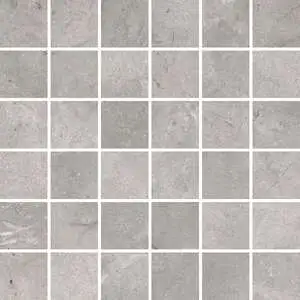 Woodland Marble Silver Matte Mosaic