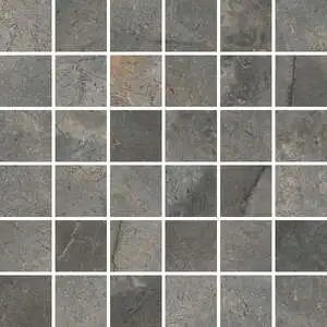 Woodland Marble Graphite Matte Mosaic