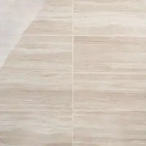 Zenit Taupe Beige 12x24 Travertine Look Polished Porcelain Tile