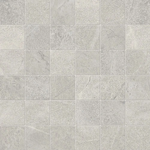 White 2X2 Mosaic Matte