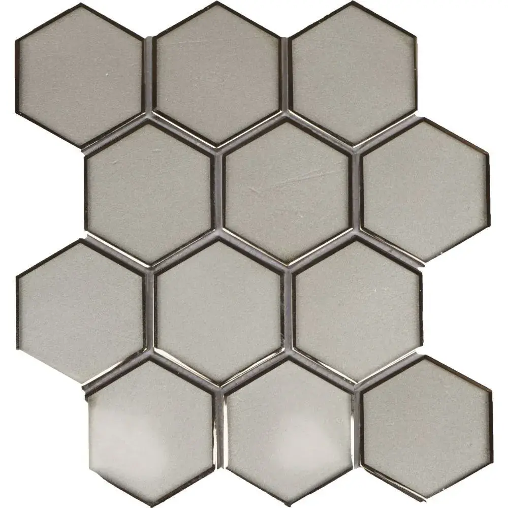Platinum Hex 3″ Polished