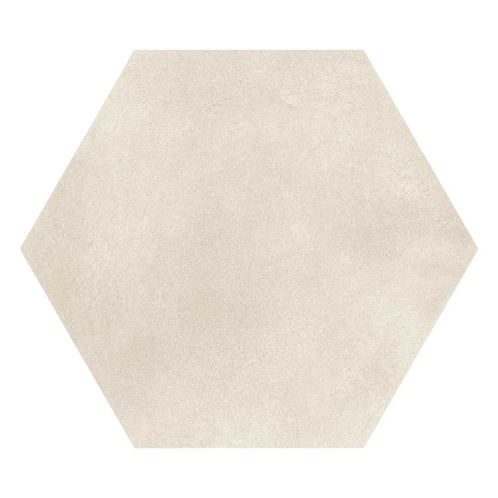Beige 8″ Hex Matte
