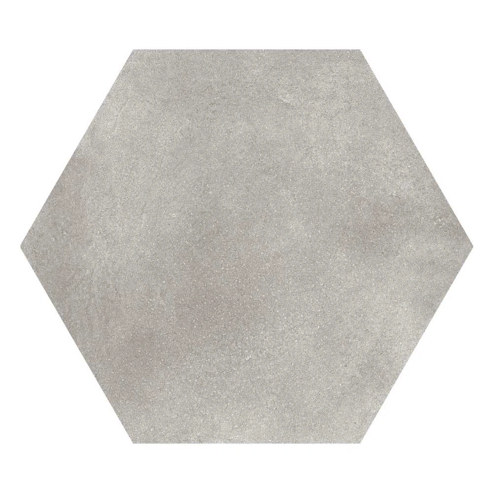 Grey 8″ Hex Matte