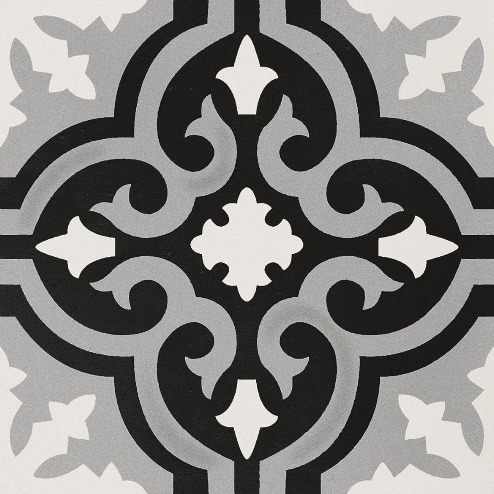 Original Bali Blk&Wht 8X8 D3B1 Matte