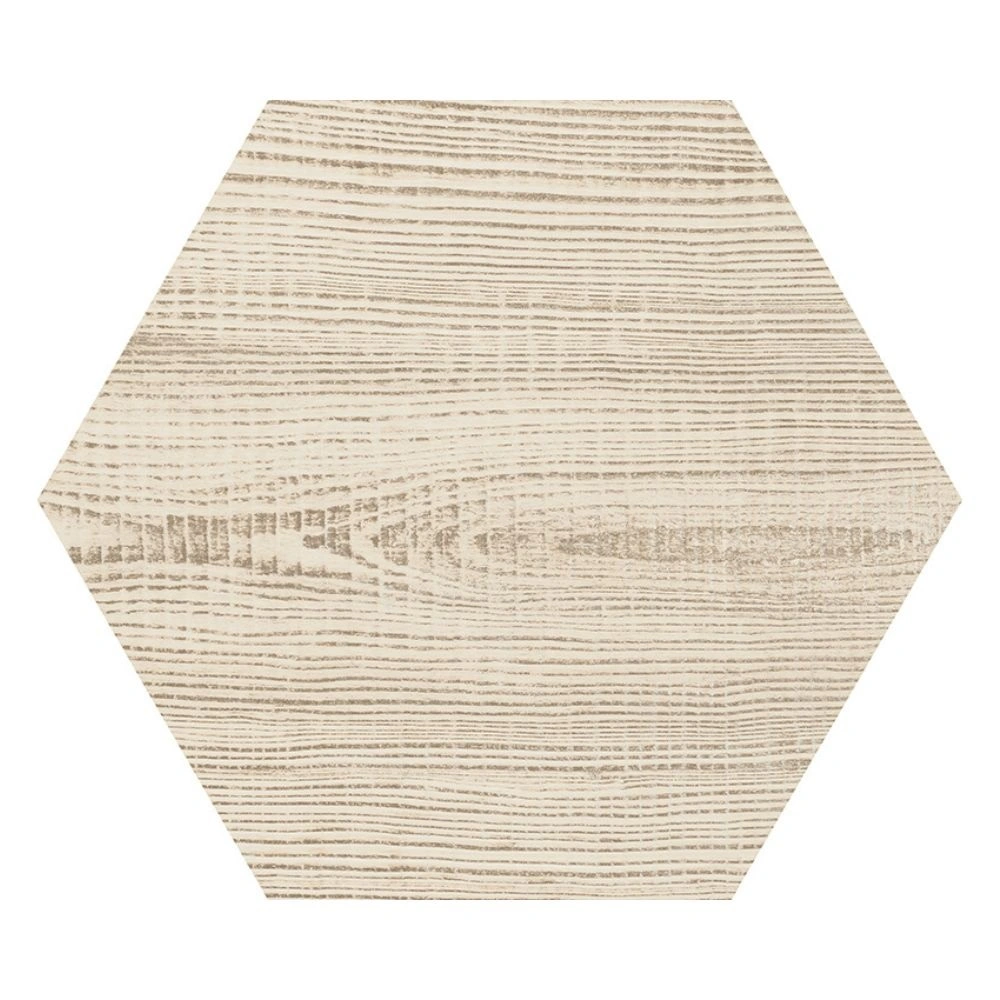 Almond 8″ Hex Matte